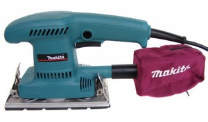 Характеристика вибрационной шлифовальной машинки Makita B. O. 3700