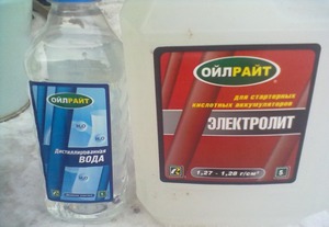 Плотность электролита в аккумуляторе