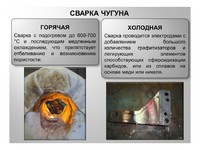Сварка чугуна