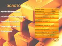 Температура кипения и плавления  золота