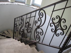 Металлические перила, балюстрады