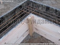 Фундамент из арматуры